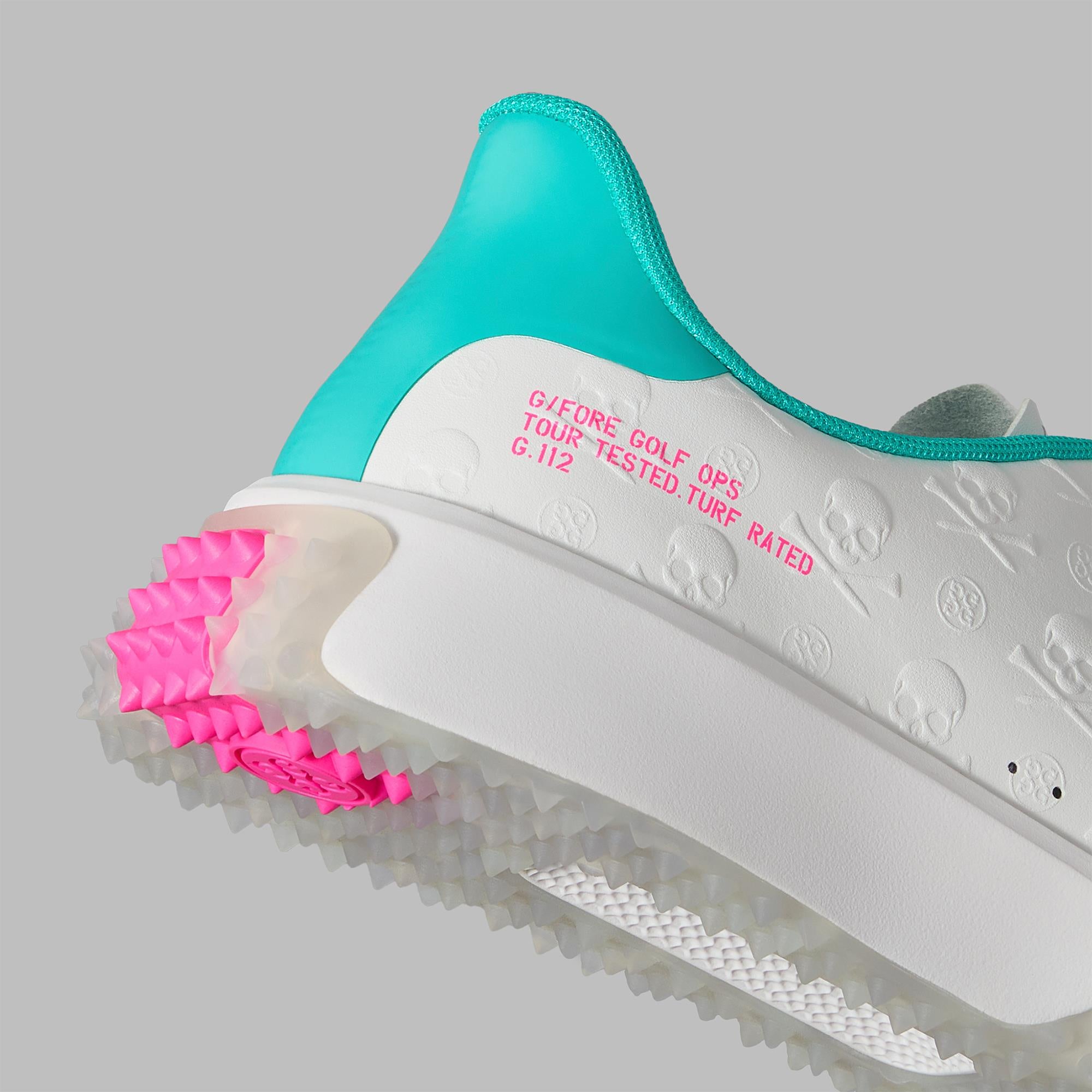 G/FORE G.112 Embossed Mens Golf Shoes Snow/Siren Camo